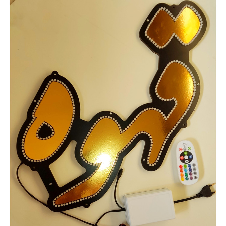 تابلو LED قهوه کد 50cm